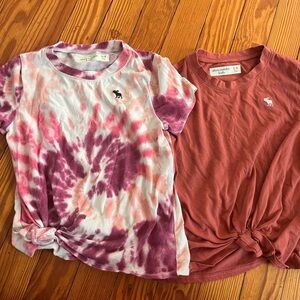 Two Abercrombie shirts